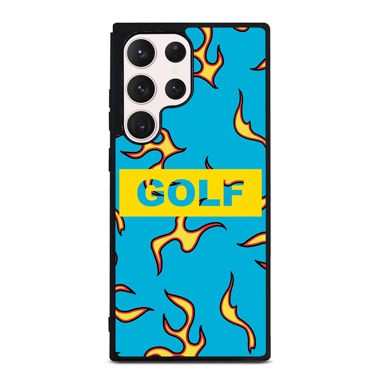 GOLF WANG FLAME LOGO Samsung Galaxy S23 Ultra Case Cover