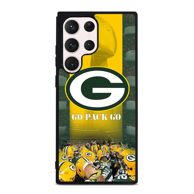 GREEN BAY PACKERS GO PACK GO Samsung Galaxy S23 Ultra Case Cover