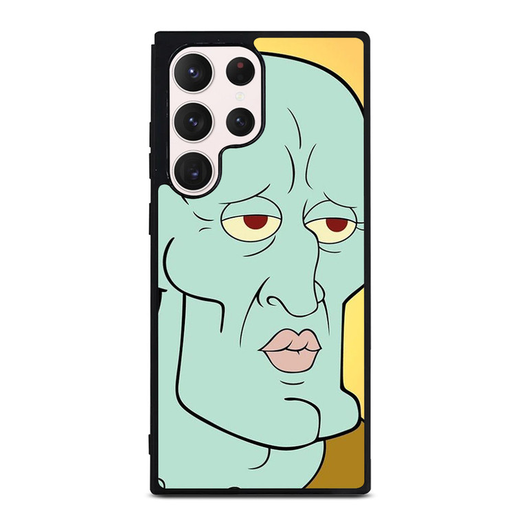 HANDSOME SQUIDWARD CARTOON Samsung Galaxy S23 Ultra Case Cover