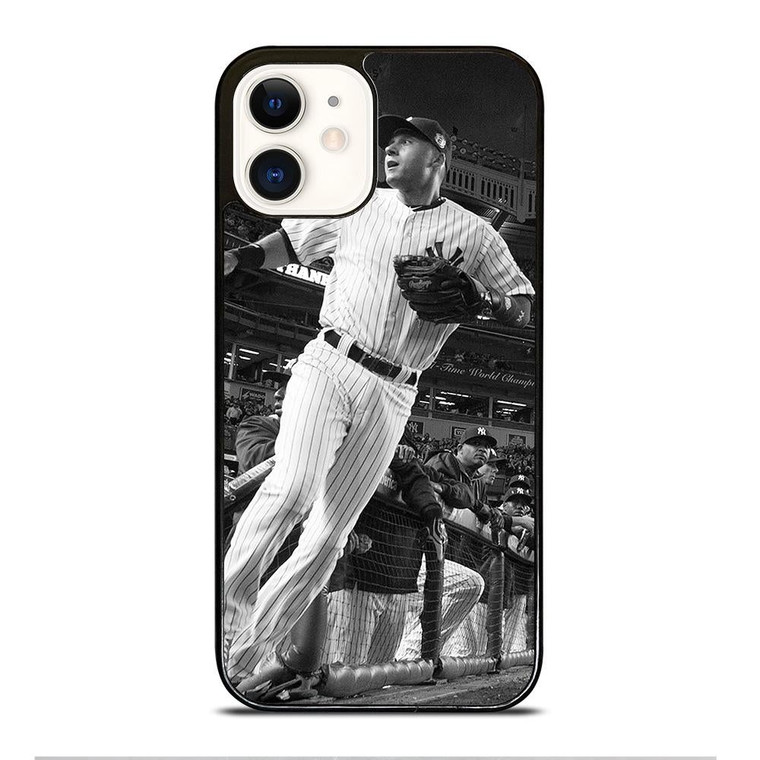DEREK JETER NEW YORK YANKEES BASEBALL iPhone 12 Case Cover