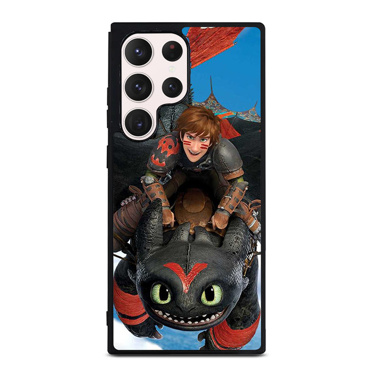 HICCUP AND TOOTHLESS TRAIN YOUR DRAGON Samsung Galaxy S23 Ultra Case Cover