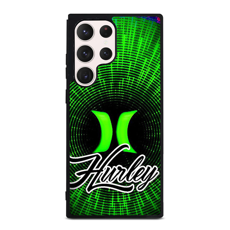 HURLEY LOGO GREEN Samsung Galaxy S23 Ultra Case Cover