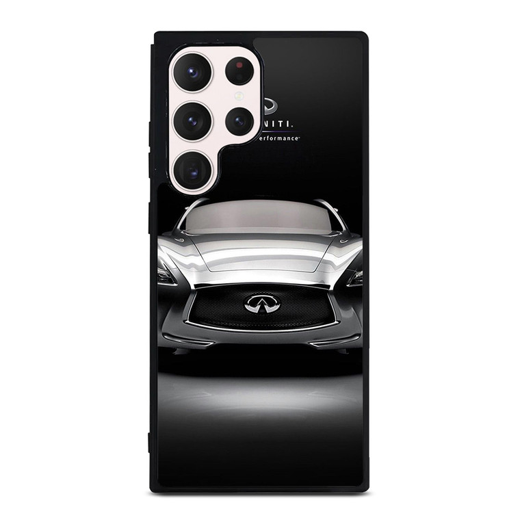 INFINITI WHITE CAR Samsung Galaxy S23 Ultra Case Cover