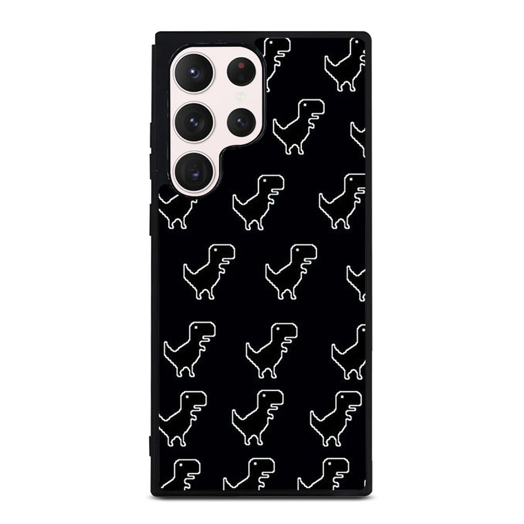 INTERNET ERROR DINOSAUR PATTERN Samsung Galaxy S23 Ultra Case Cover