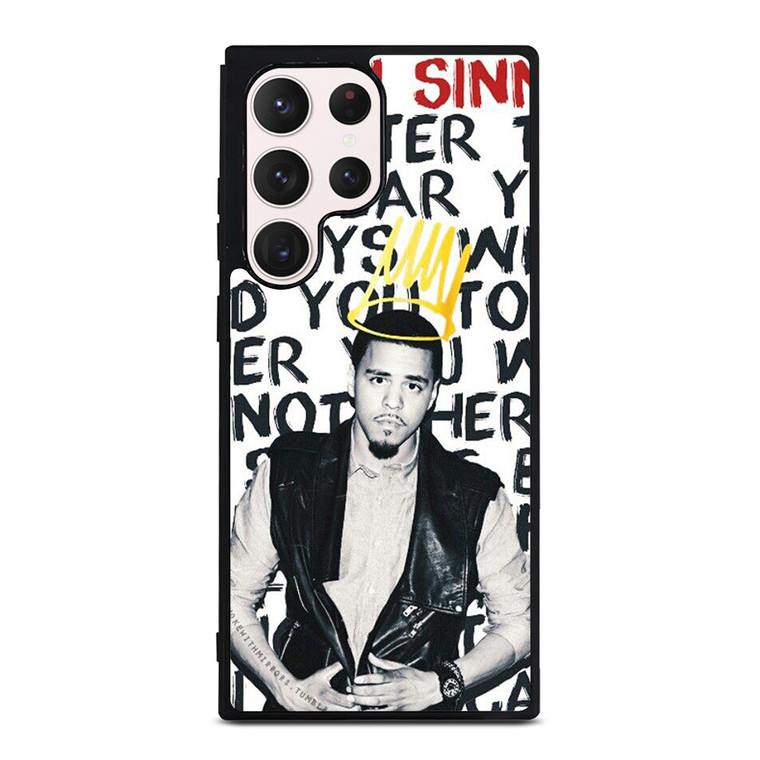 J COLE BORN SINNER QUOTES Samsung Galaxy S23 Ultra Case Cover