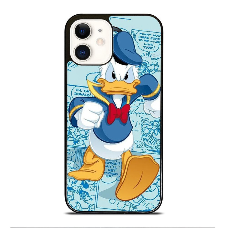 DISNEY DONALD DUCK CARTOON iPhone 12 Case Cover