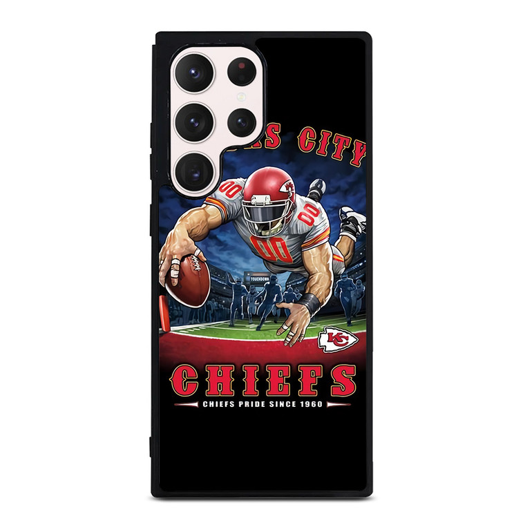 KANSAS CITY CHIEFS FOOTBALL ART Samsung Galaxy S23 Ultra Case Cover