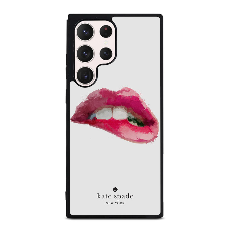KATE SPADE RED LIPS Samsung Galaxy S23 Ultra Case Cover