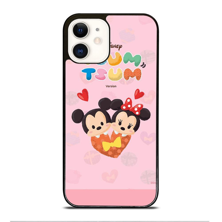 DISNEY TSUM TSUM MINNIE AND MICKEY MOUSE iPhone 12 Case Cover