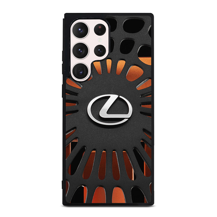 LEXUS SPIDER METAL LOGO Samsung Galaxy S23 Ultra Case Cover