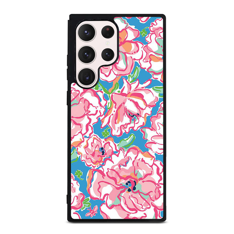 LILLY PULITZER FLOWER Samsung Galaxy S23 Ultra Case Cover