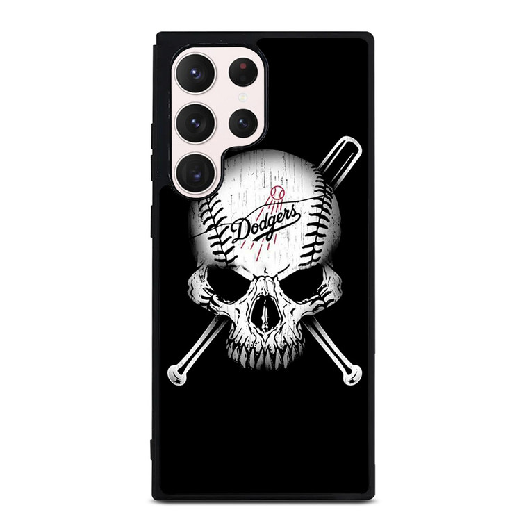 LOS ANGELES DODGERS SKULL Samsung Galaxy S23 Ultra Case Cover