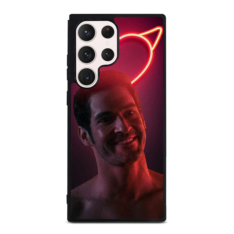 LUCIFER LOVE GLOW LAMP Samsung Galaxy S23 Ultra Case Cover