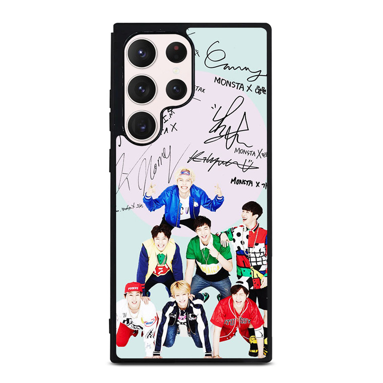 MONSTA X K POP SIGNATURE Samsung Galaxy S23 Ultra Case Cover
