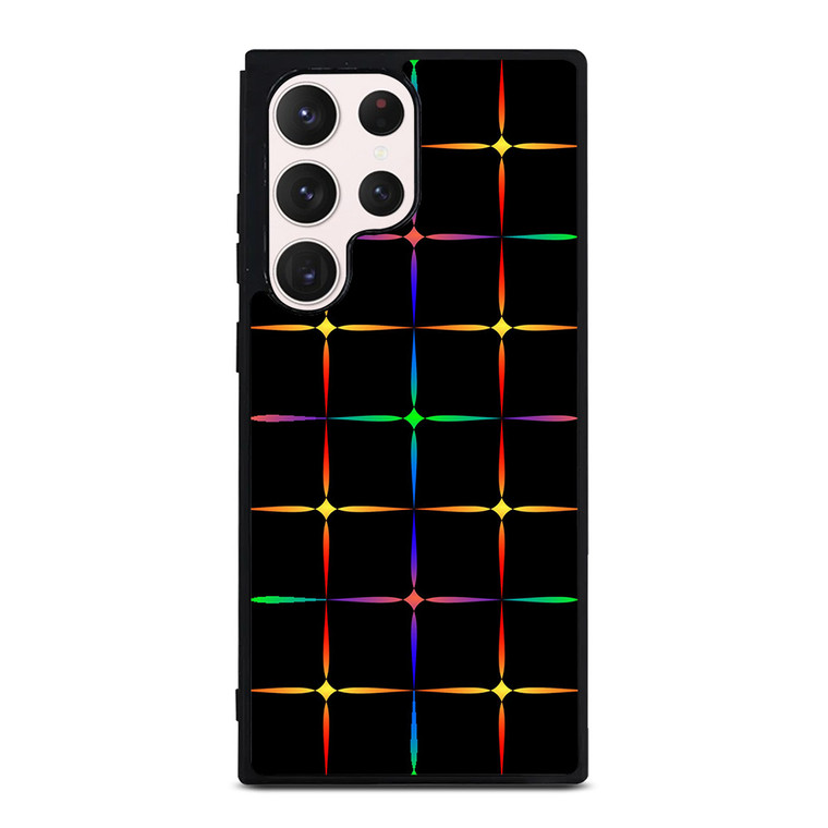 NEON DIAMONDS PATTERN Samsung Galaxy S23 Ultra Case Cover