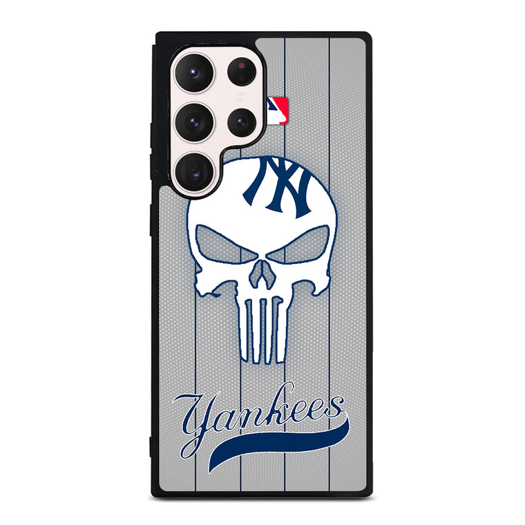 NEW YORK YANKEES THE PUNISHER MLB Samsung Galaxy S23 Ultra Case Cover