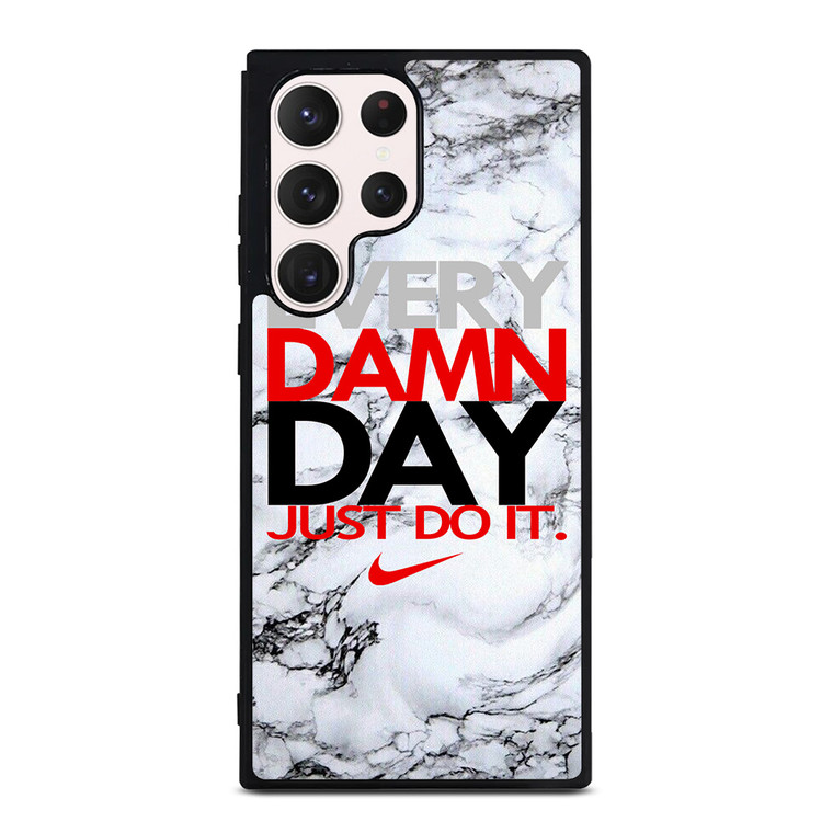 NIKE EVERY DAMN DAY MARBLE Samsung Galaxy S23 Ultra Case Cover