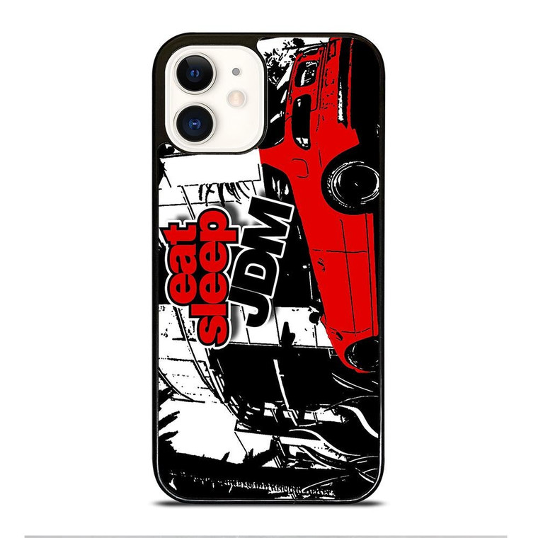 EAT SLEEP JDM ART iPhone 12 Case Cover