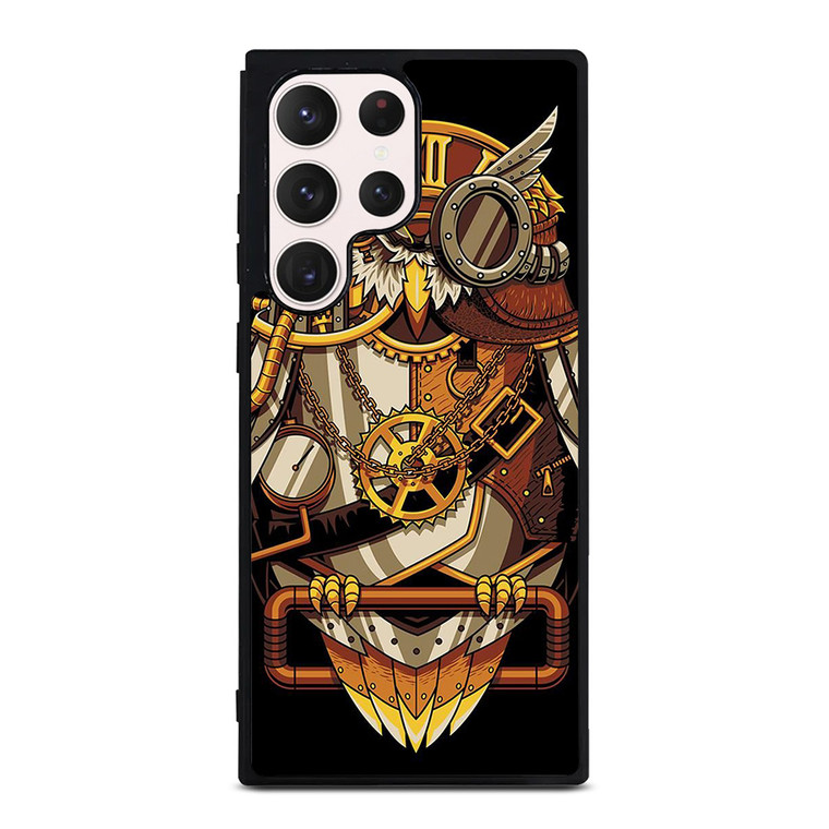 OWL STEAMPUNK Samsung Galaxy S23 Ultra Case Cover