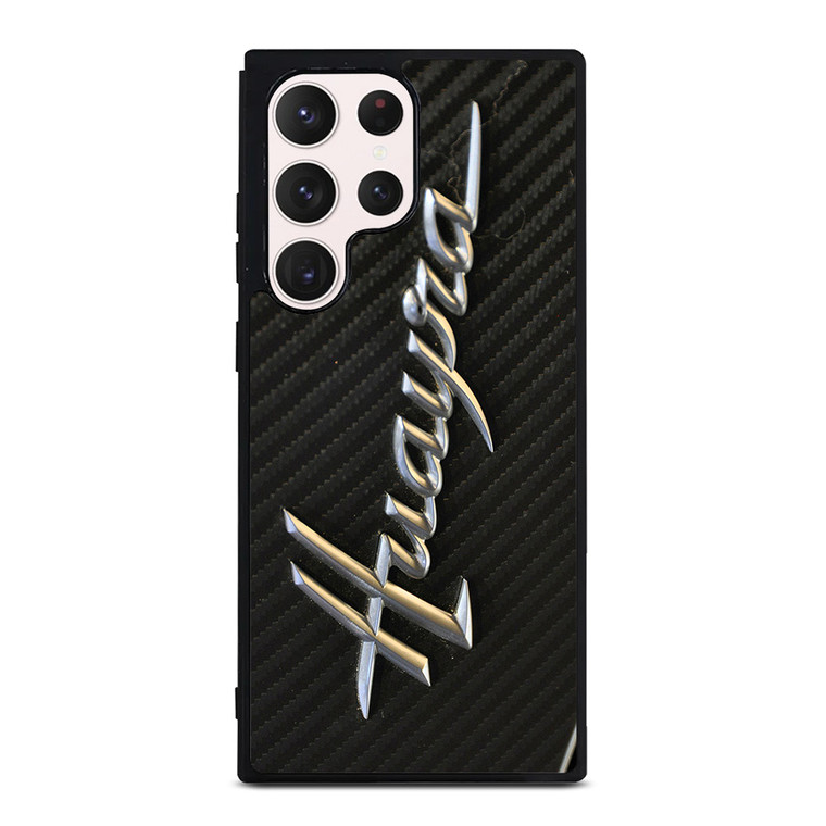 PAGANI HUAYRA CARBON LOGO Samsung Galaxy S23 Ultra Case Cover