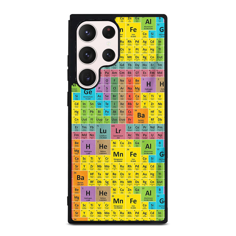 PERIODICAL TABLE SHEET Samsung Galaxy S23 Ultra Case Cover