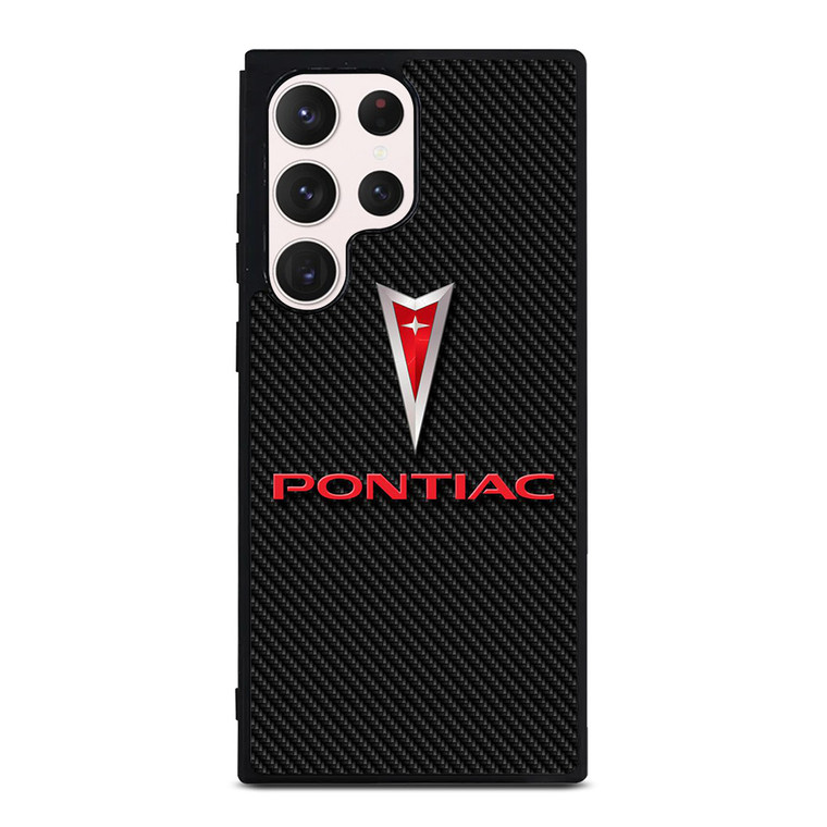 PONTIAC CARBON LOGO Samsung Galaxy S23 Ultra Case Cover