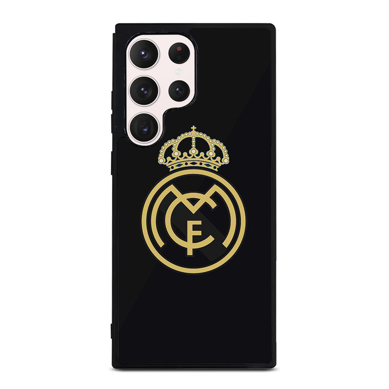 REAL MADRID CF LOGO BLACK Samsung Galaxy S23 Ultra Case Cover