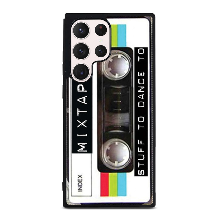 RETRO CLEAR MIXTAPE Samsung Galaxy S23 Ultra Case Cover RETRO CLEAR MIXTAPE Samsung Galaxy S23 Ultra Case Cover