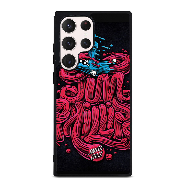 SANTA CRUZ SKATEBOARDS CLIPART Samsung Galaxy S23 Ultra Case Cover