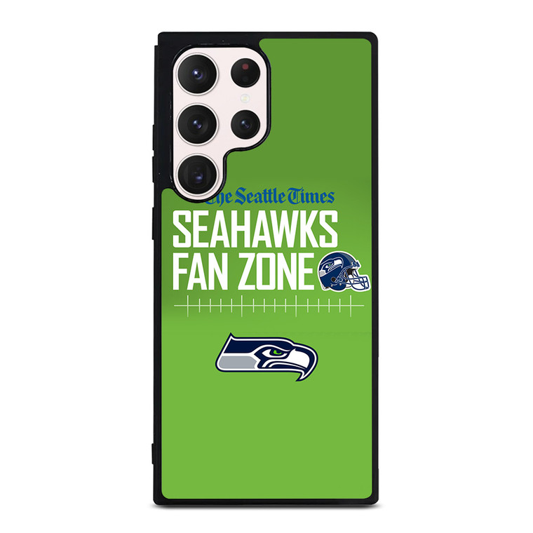 SEATTLE SEAHAWKS FANS ZONE Samsung Galaxy S23 Ultra Case Cover