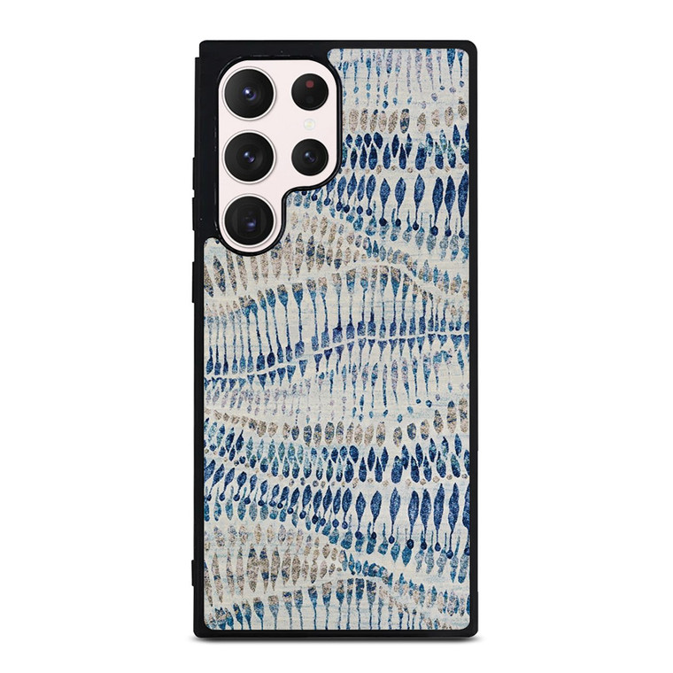 STRETCHED WAVY CHIFFON FABRIC Samsung Galaxy S23 Ultra Case Cover