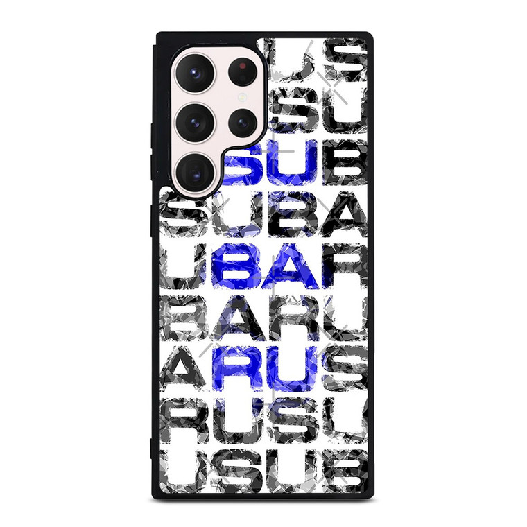 SUBARU CROSSWORD PUZZLE Samsung Galaxy S23 Ultra Case Cover