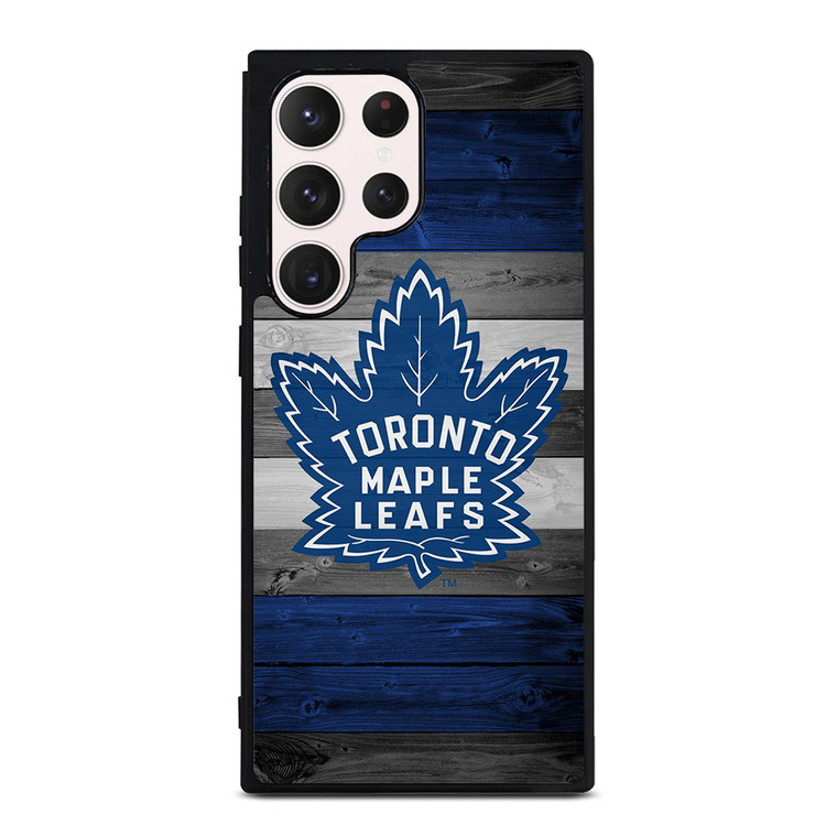 TORONTO MAPLE LEAFS WOODEN LOGO Samsung Galaxy S23 Ultra Case Cover