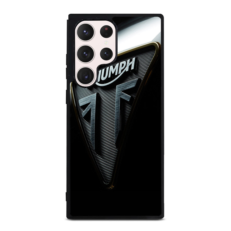 TRIUMPH MOTORCYCLE EMBLEM Samsung Galaxy S23 Ultra Case Cover