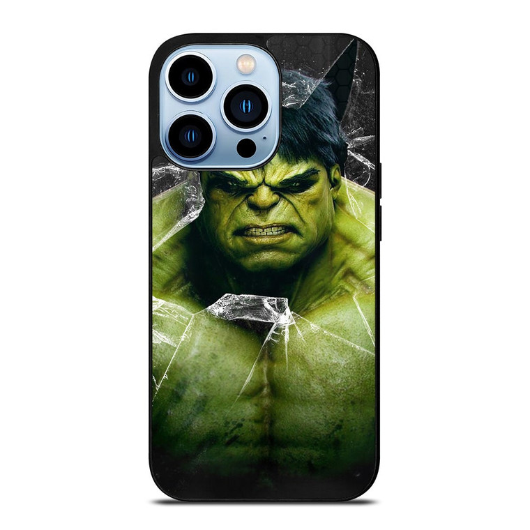 INCREDIBLE HULK CRACKS GLASS iPhone 13 Pro Max Case Cover