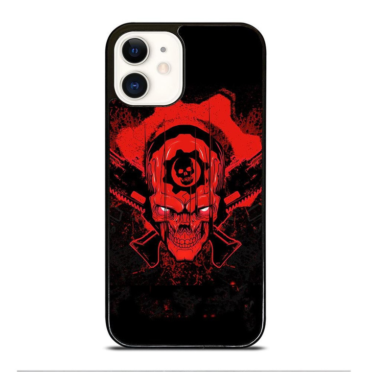 GEARS OF WAR  SKULL LOGO iPhone 12 Case Cover
