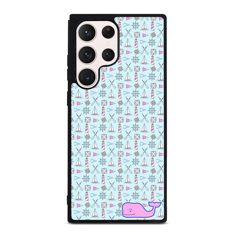 WHALE KATE SPADE PATTERN Samsung Galaxy S23 Ultra Case Cover