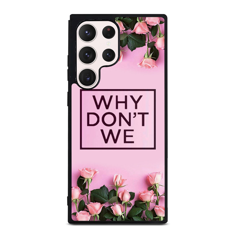 WHY DONT WE PINK FLOWER Samsung Galaxy S23 Ultra Case Cover