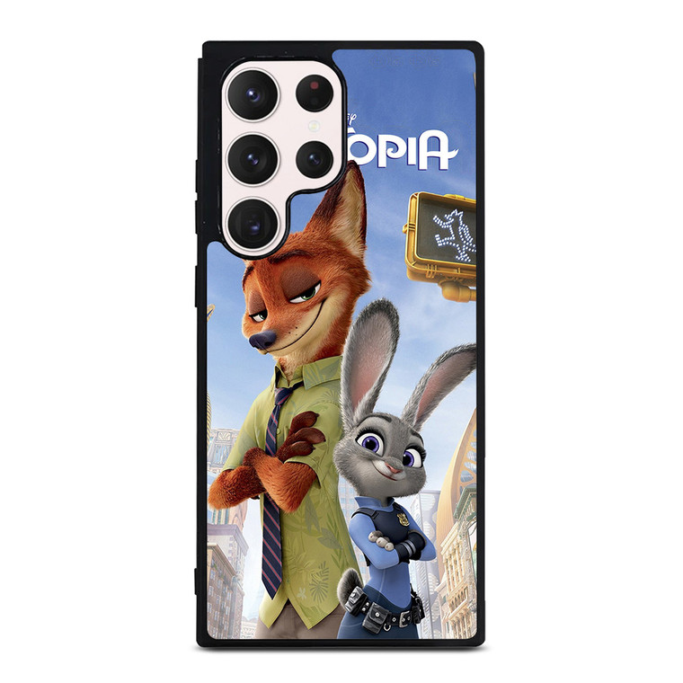 ZOOTOPIA NICK AND JUDY DISNEY Samsung Galaxy S23 Ultra Case Cover