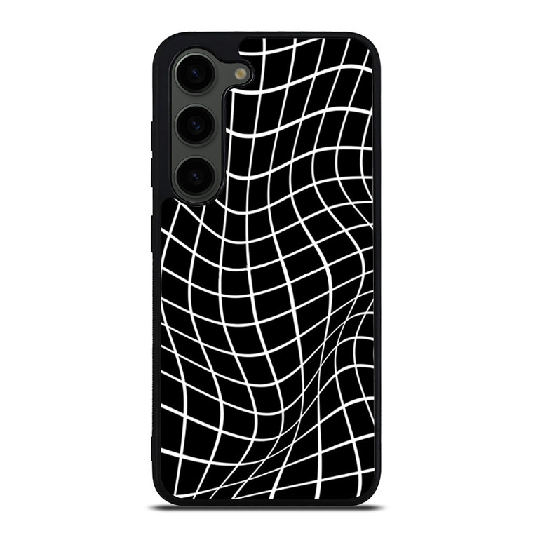 AESTHETIC WAVY GRID PATTERN Samsung Galaxy S23 Plus Case Cover