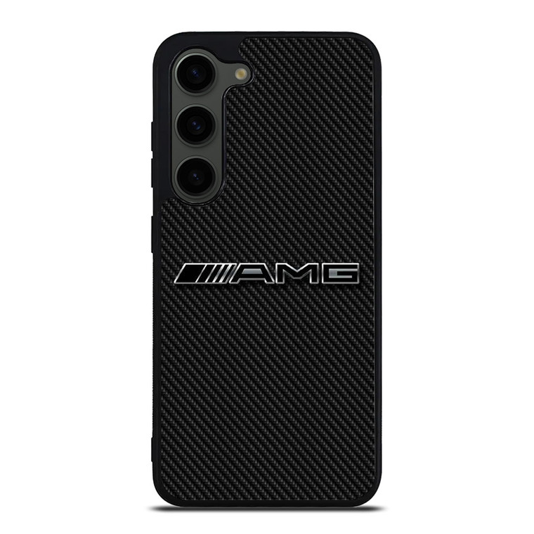 AMG MERCEDES BENZ LOGO CARBON Samsung Galaxy S23 Plus Case Cover
