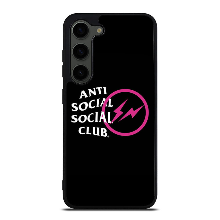 ANTI SOCIAL CLUB X FRAGMENT DESIGN Samsung Galaxy S23 Plus Case Cover ANTI SOCIAL CLUB X FRAGMENT DESIGN Samsung Galaxy S23 Plus Case Cover