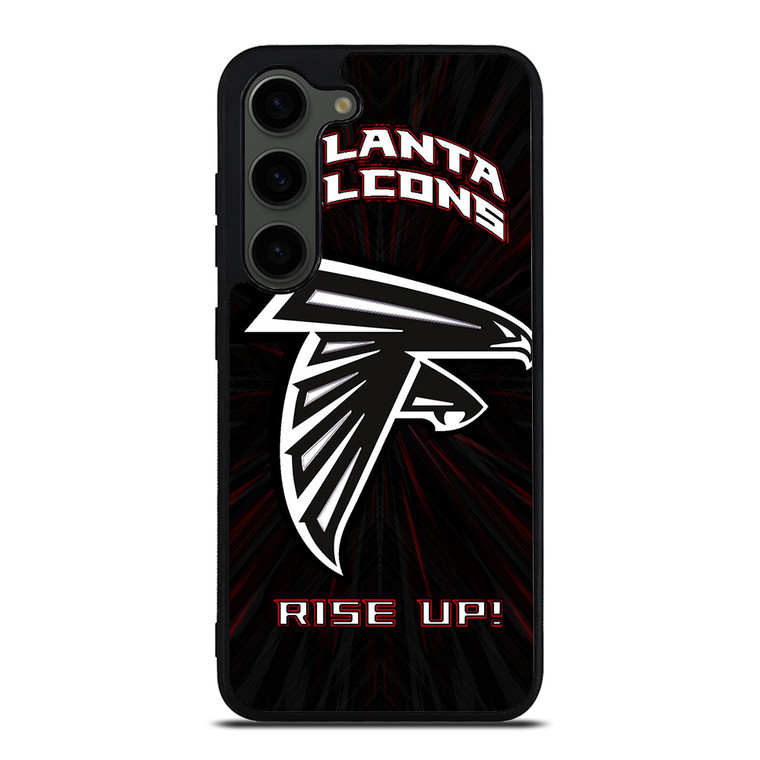 ATLANTA FALCONS RISE UP LOGO Samsung Galaxy S23 Plus Case Cover