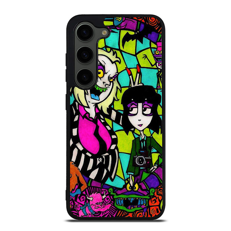 BEETLEJUICE TIM BURTON CARTOON GLASS Samsung Galaxy S23 Plus Case Cover