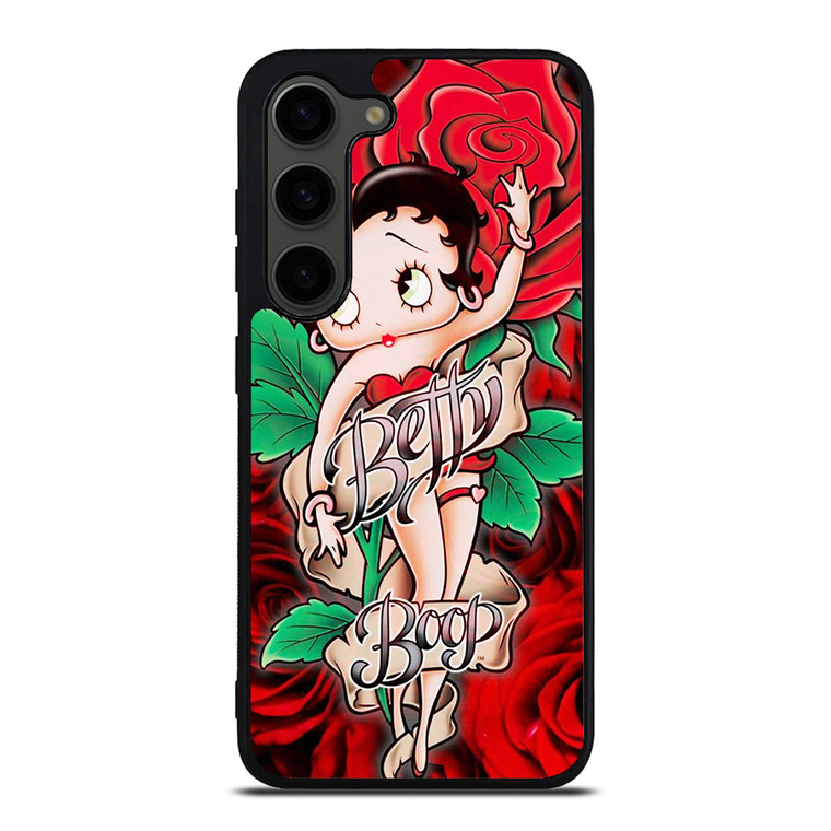 BETTY BOOP FLORAL Samsung Galaxy S23 Plus Case Cover