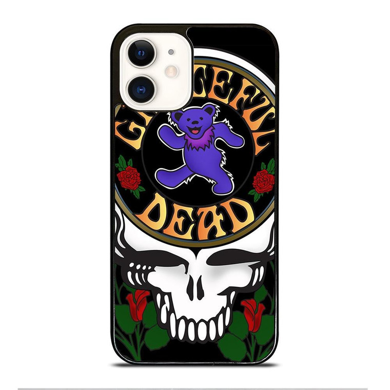 GRATEFUL DEAD FLORAL iPhone 12 Case Cover