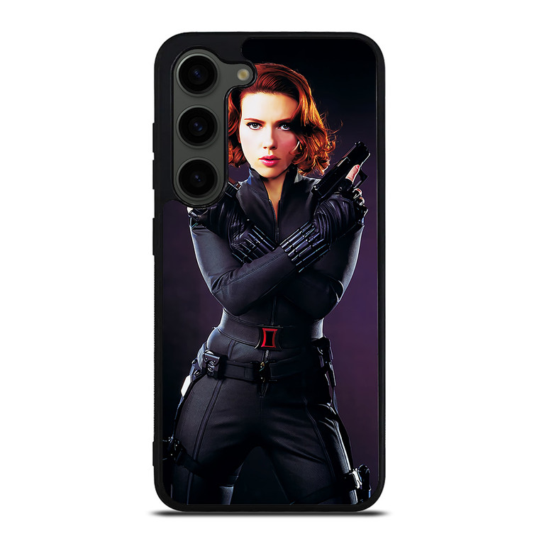 BLACK WIDOW SEXY GUN AVENGERS Samsung Galaxy S23 Plus Case Cover