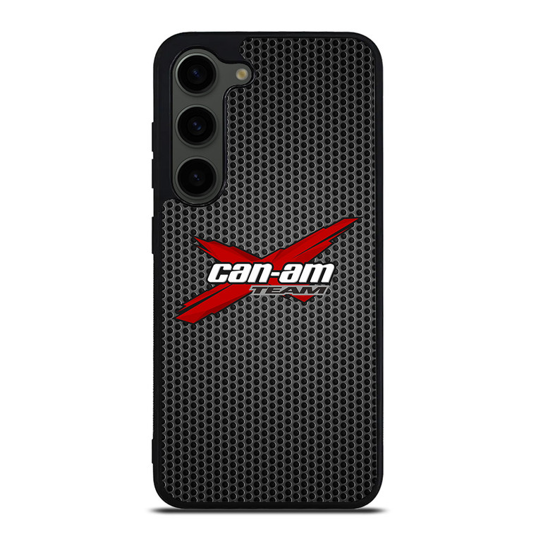 CAN AM X TEAM METAL LOGO Samsung Galaxy S23 Plus Case Cover