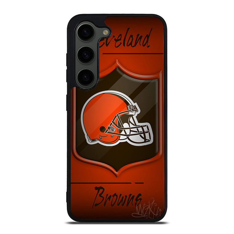 CLEVELAND BROWNS HELMET LOGO Samsung Galaxy S23 Plus Case Cover