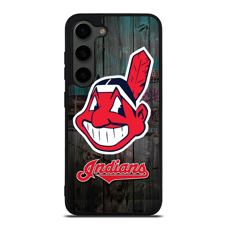 CLEVELAND INDIANS WOODEN LOGO Samsung Galaxy S23 Plus Case Cover
